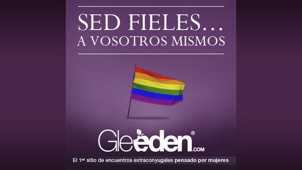 Gleeden_Dia orgullo gay_fiel a vosotros mismos_06282014